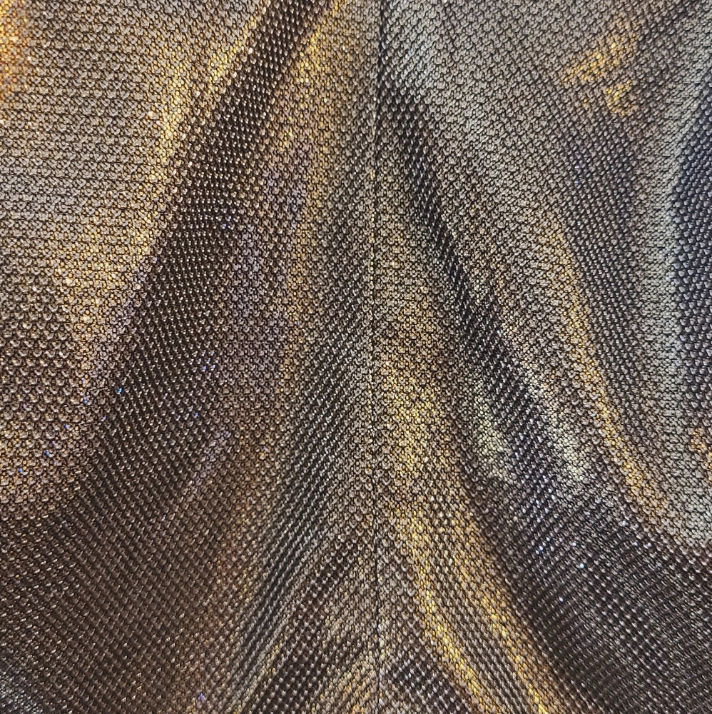 Forever21 + Gold Silver Cocktail Dress - Picture 4 of 8